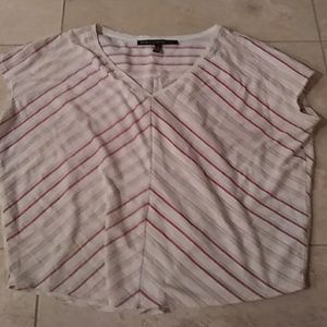 White house black market pink shirt